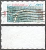 Canada Scott 1077var Used (P)